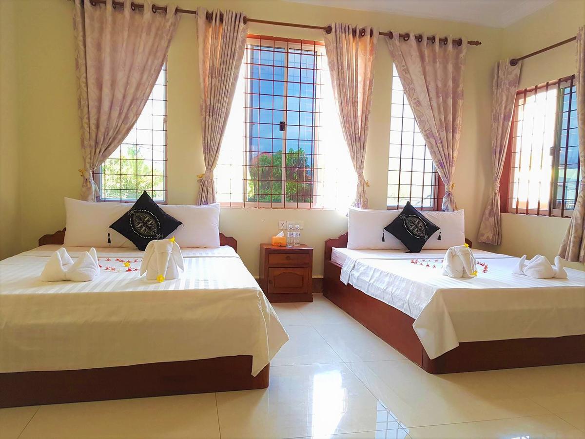 Samnop Samnang Guesthouse Kampot Exterior photo